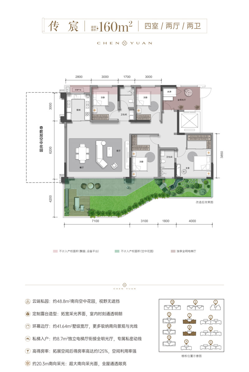 襄阳襄阳院子宸院传宸户型