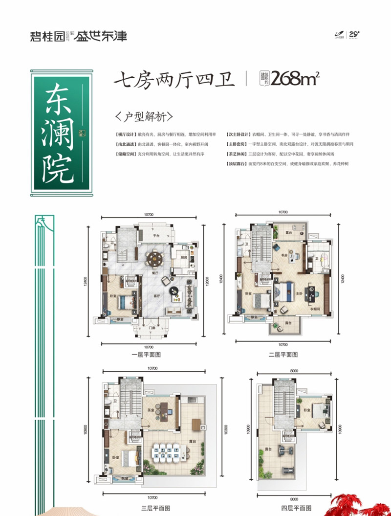 襄阳碧桂园盛世东津A户型