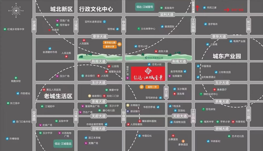 区位图