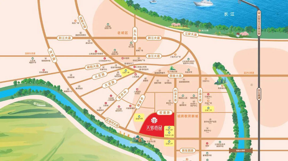 区位图