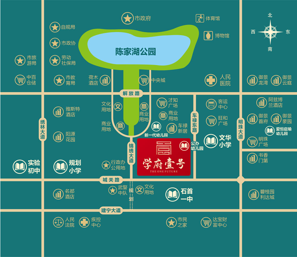 区位图