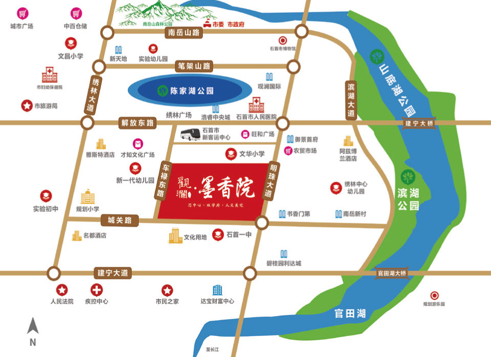 区位图