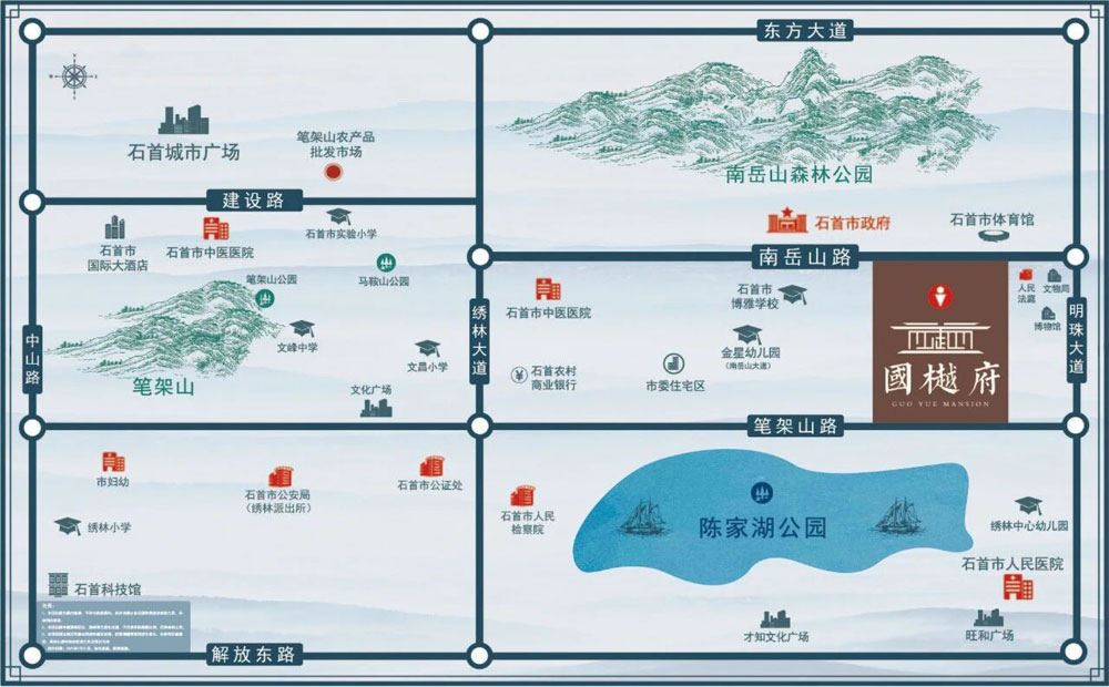 区位图