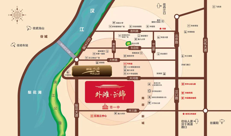 区位图