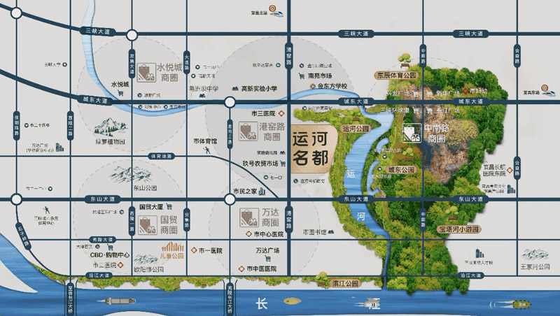 区位图